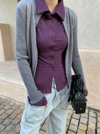 western knit sweater