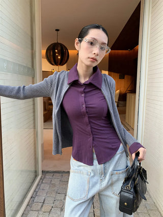 western knit sweater