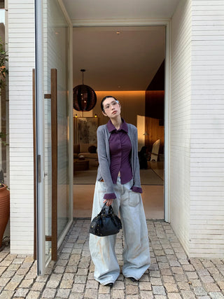 western knit sweater