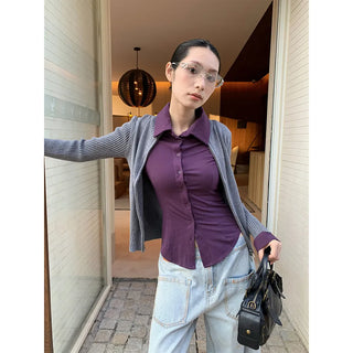 western knit sweater