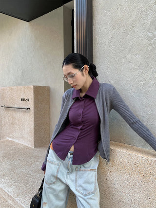 western knit sweater