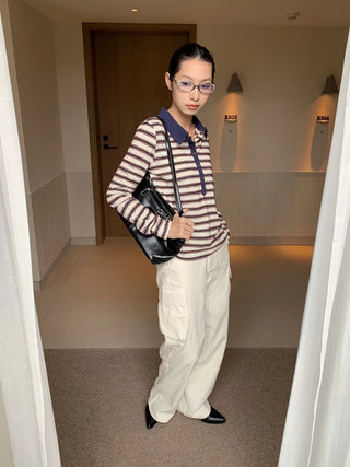 corduroy straight pants