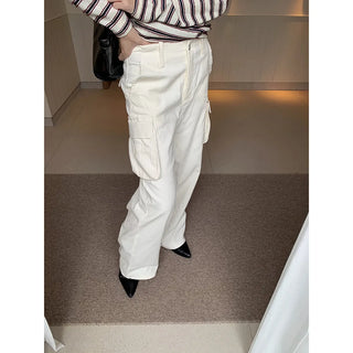 corduroy straight pants