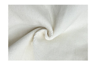 corduroy straight pants