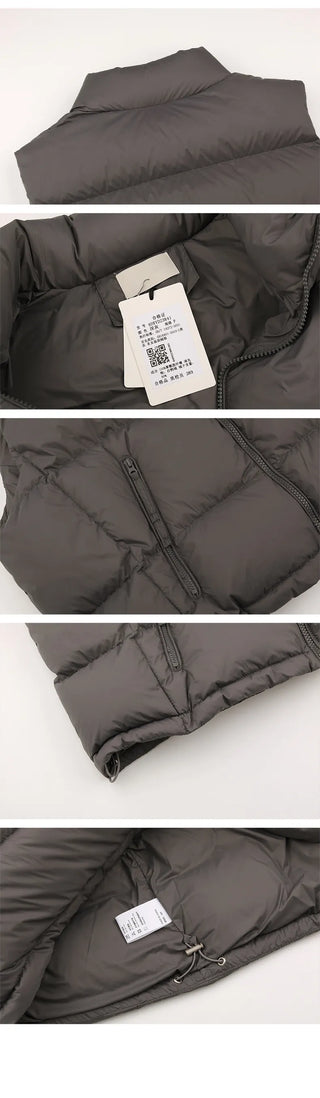 zipper down vest