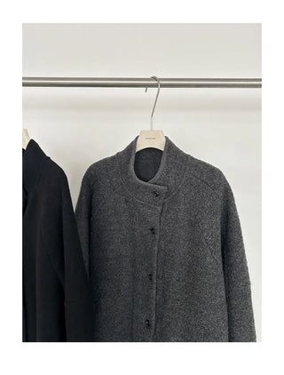 reversible wool coat