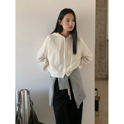 zip hoodie coat