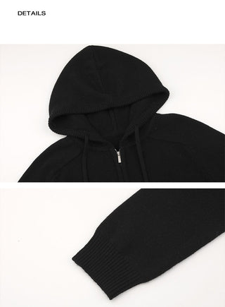 zip hoodie coat