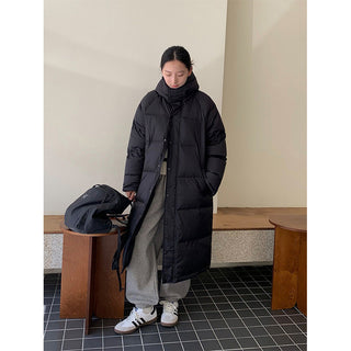windproof down coat