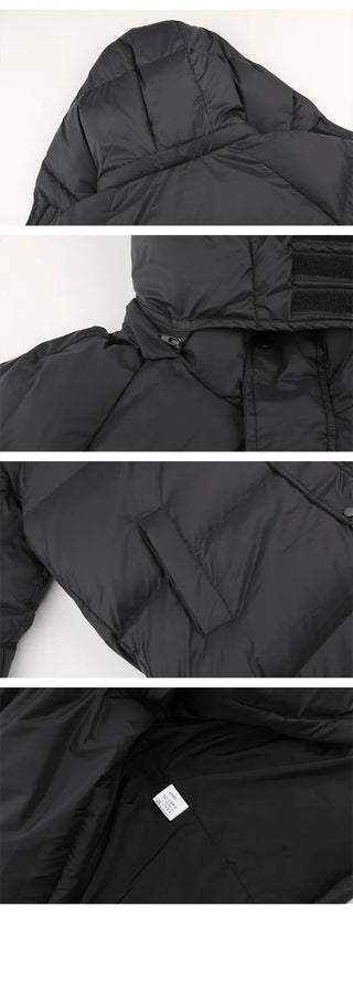 windproof down coat