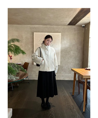 woolen cotton coat