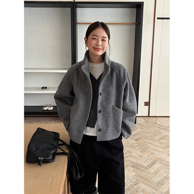 woolen cotton coat