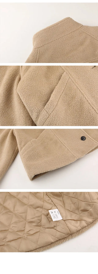 woolen cotton coat