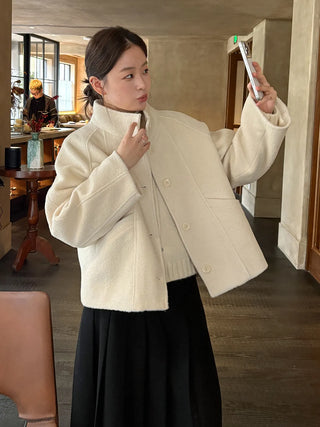 woolen cotton coat