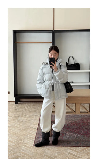 detachable hood jacket