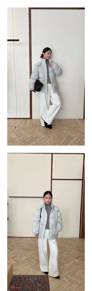 detachable hood jacket