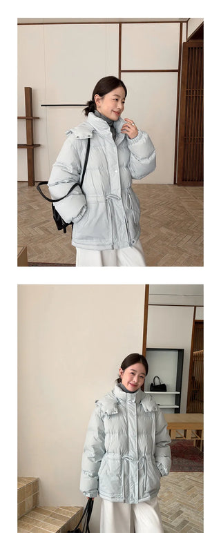 detachable hood jacket