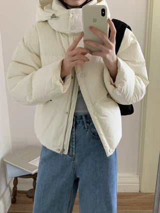 detachable hood jacket