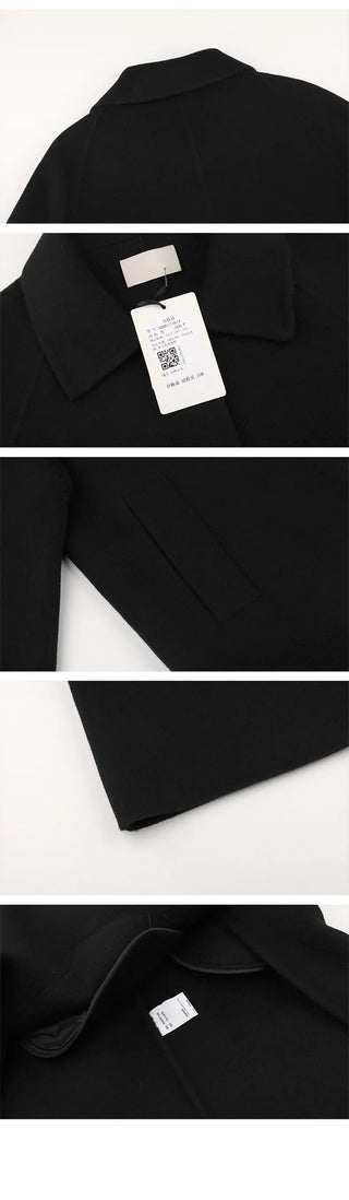 double-sided wool coat