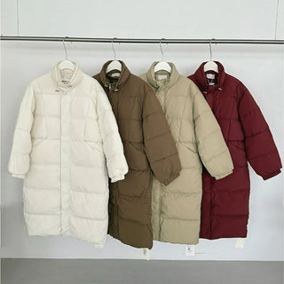 extended down coat