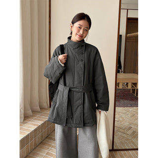 a-line work coat