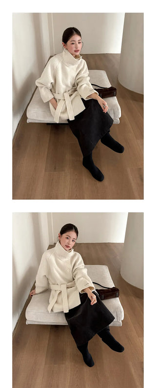 corduroy straight skirt