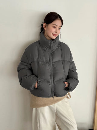 quilted down jacket