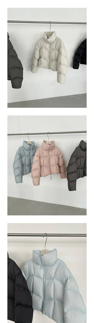 quilted down jacket