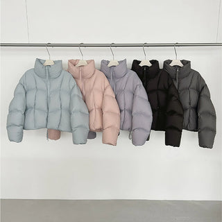 quilted down jacket