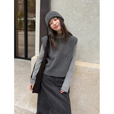 wool vest suit