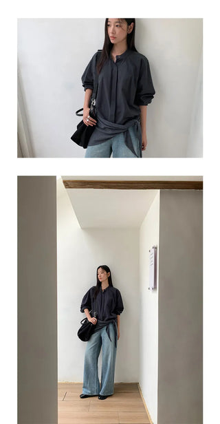 cotton shirt cardigan