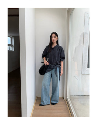 cotton shirt cardigan