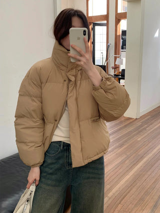 pocket down jacket