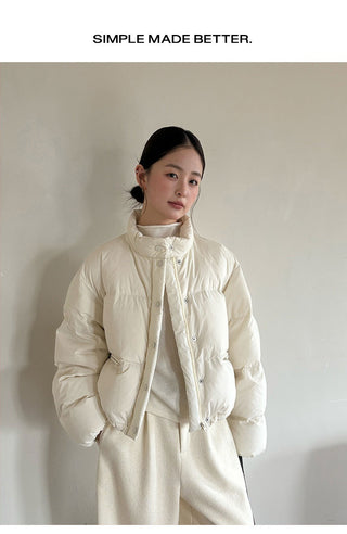 puffy down coat