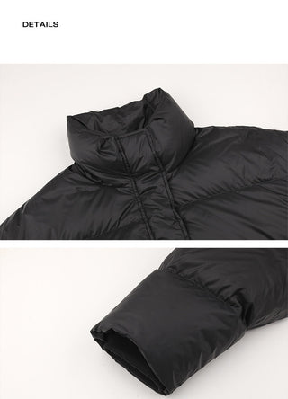 white duck down jacket