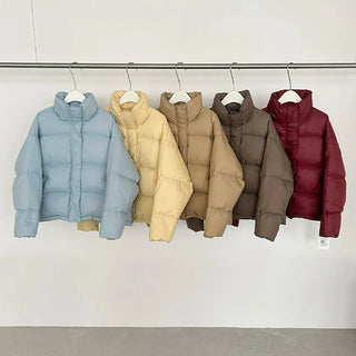 white duck down jacket