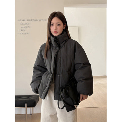 stand collar coat