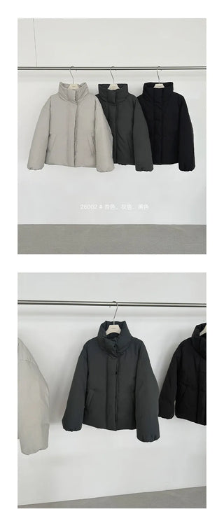 stand collar coat