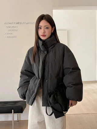 stand collar coat