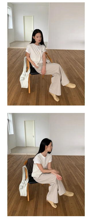 letter embroidery vest