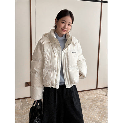 detachable hat coat
