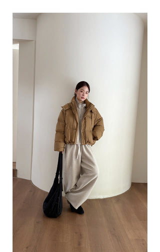 detachable hat coat