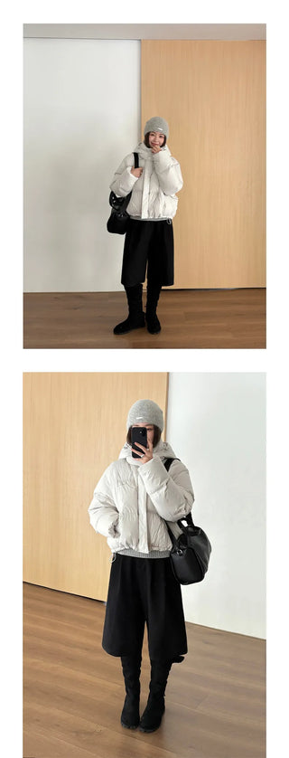 detachable hat coat