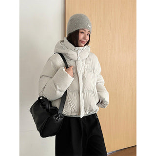detachable hat coat