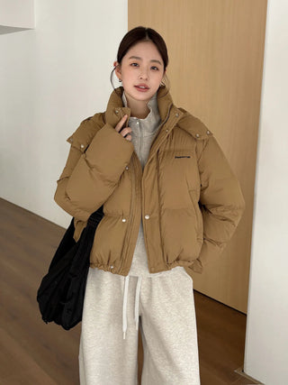 detachable hat coat