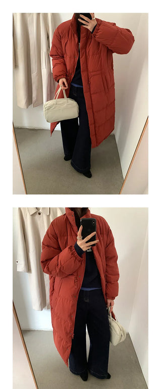 drawstring down jacket