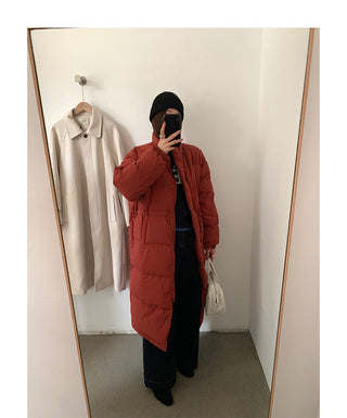 drawstring down jacket