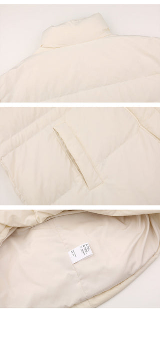 drawstring down jacket