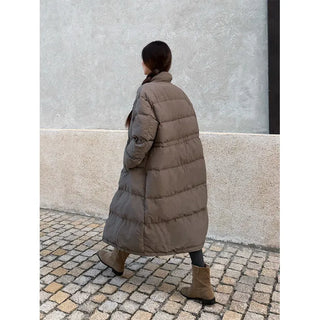 drawstring down jacket