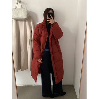 drawstring down jacket